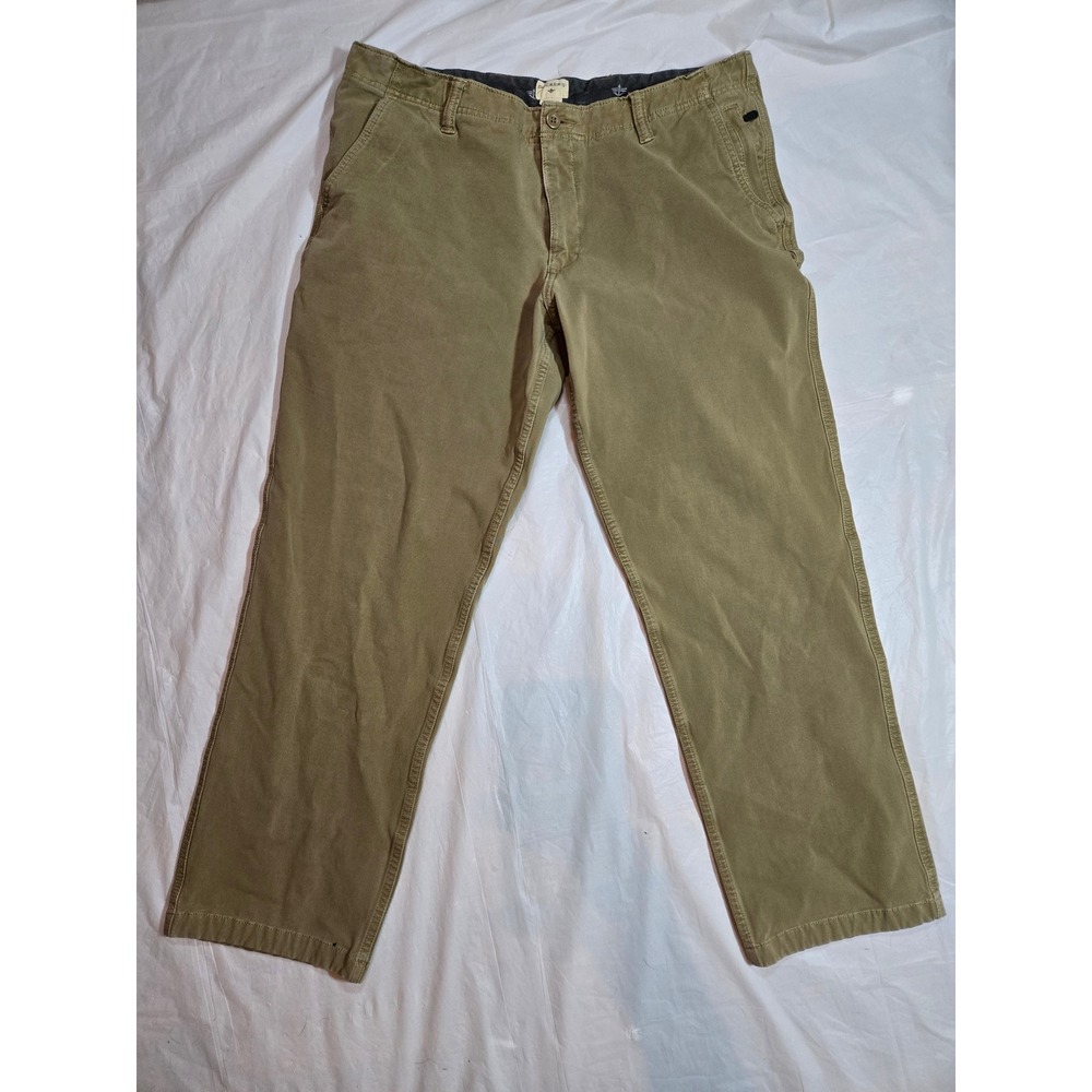 Dockers Men's Khaki Pants Straight Fit W38 L32 Tan Chino 2012